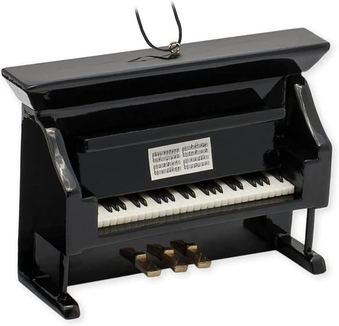 Broadway Gifts 2.8" Black Wood Upright Piano Ornament Decoration...