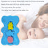 HALLO Soft Infant Bath Sponge Skid Proof Baby Bath Mat Newborn Odor Free (Blue)...