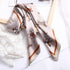 Square Scarf 1PC Retro Elegant Horse Print Silk Neck Scarf Women Square Hair Scarves Head Band Shawls Wraps Neckerchief Beach Sunscreen Headscarf...