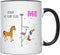 YouNique Designs 40th Birthday Mug, 11 Ounces, Funny 40th Birthday Coffee Cup For Women, Unicorn Mug …...