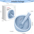 Mombella Silicone Suction Bowls for Baby 6 Months Up, Durable Baby Food Bowls and Spoons Feeding Set, reducing meal messes, Non-Slip Design, BPA-F...