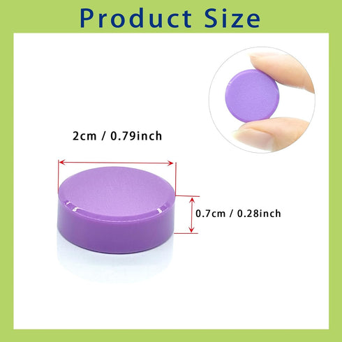 Fridge Magnets, 30 Pcs Refrigerator Magnets, Strong Magnets Small Magnets for Whiteboard, Heavy Duty Magnets, Mini Cute Magnets for Fridge Craft M...
