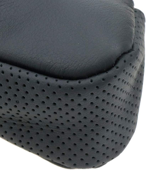 Leatherette Gear Shift Knob Cover, Hoop and Loop Design Auto Car Shift Knob Protector, Black...