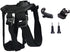 Dog Harness Mount for Gopro, Soft and Adjustable Dog Harness Vest with 2 Mouting Base Pet Chest and Back Fixation for Gopro Hero All Models, Suita...
