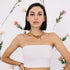 14K Gold Plated Chunky Chain Link Choker Necklace for Women,Statement Cuban Chain Link Paperclip Necklace,Simple Toggle Thick Chain Necklace Trend...