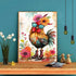 Ekuxom Chicken Diamond Art Kits for Adults, 5D Chicken Diamond Painting Kits for Adults, Round Full Drill Diamond Art Kits for Adults Chickens for...