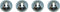 Dorman HW1133 Drum Brake Hold Down Spring Cup Compatible with Select Models, 4 Pack...