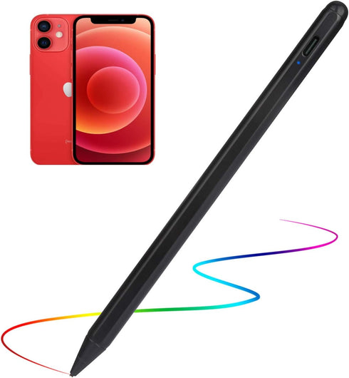 Stylus Pens for iPhone SE/12/X/9/8/7/13/14/15i Pencil, Evach Active Digital Pen High Sensitivity Pencil with 1.5mm Ultra Fine Tip Stylus Pen for i...