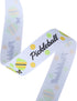 2 Rolls 20 Yards Sport Ball Ribbon 3/4Inch Fabric Ribbons for Wreath Gift Wrapping Sport Team Party Decor (Pickleball)...