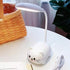 Mini Cat Night Light, LED Desk Lamp for Kids,Cute Cat Foldable USB Rechargeable Reading Light Bedroom Children's Bedside Study (White)...