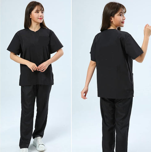 Dog Grooming Smock Barber Jackets for Women Men Professional Pet Groomer Smock Cosmetologist Barber Smock (XL)...