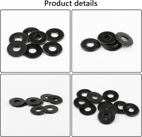 20 Pairs Hex 4mm Flange Nylon Insert Locknuts and M4 Flat Washers with Small Cross Socket Wrench for Traxxas Axial HPI TLR HSP Model 1/10 RC Car V...