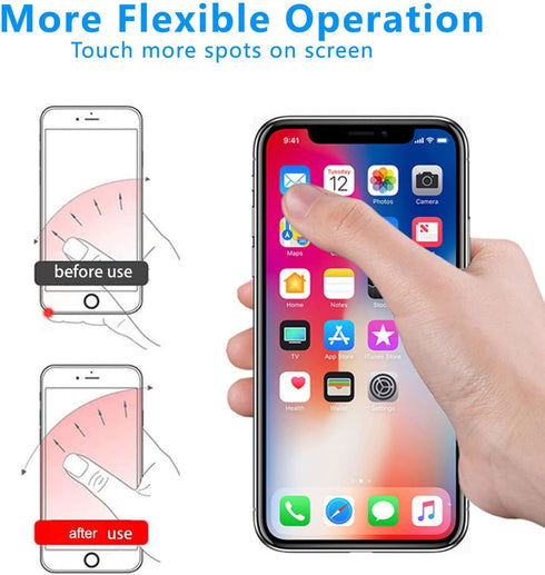 Butterfly Cell Phone Ring Holder,360°Rotation Phone Ring Grip Finger Kickstand Compatible with iPhone,Samsung Galaxy, iPad,Tablet, All Android Sma...