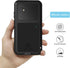 LOVE MEI Samsung Galaxy S20 Plus 5g 6.7 inch Case with Tempered Glass Screen Protector, Shockproof Scratch Proof Hybrid Metal and Silicone Gel Hea...