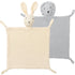 Newborn Baby Loveys Security Blanket Muslin Soft & Breathable,Organic Cotton Bunny & Lion Lovies for Baby New Born Boy Girl Unisex Baby Unique Neu...