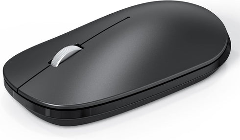 OMOTON Bluetooth Mouse for iPad and iPhone (iPadOS 13/ iOS 13 and above), Ultra-Thin Wireless Mouse Compatible with Bluetooth Enabled Computer, La...