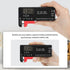 3PCS Digital LCD Battery Tester Checker Universal Battery Tester Monitor for AA AAA 1.5V 3.7V 1.2~4.8V 9V Batteries,Household Battery Life Level T...