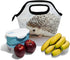 senya Lunch Bag Hedgehog Printed Neoprene Tote Reusable Insulated Waterproof School Picnic Carrying Gourmet Lunchbox Container Organizer For Men, ...