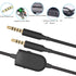 Replacement A10 Cord A40 Audio Talkback Chat Cable Inline Mute Volume Control Lead Compatible with Astro A10 A40 A30 A50 Gaming Headset Cord Xbox ...