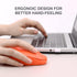 Rii Wireless Mouse RM700 2.4G Silent Mouse,Computer Mouse with USB Nano Receiver for Laptop,PC,Mac,Chromebook,Windows (ORANGE)...