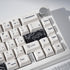 4pcs Keycaps, Black Topographic KeycapsPBT Keycap Cherry Profile Dye-Sublimation Space Bar 6.25U ESC Enter Custom Keycap Set for Mechanical Keyboa...