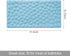 Non-Slip Bathtub Mat OTHWAY Soft Rubber Bathroom Bathmat with Strong Suction Cups (Lake Blue, 16x31.5 inch)...