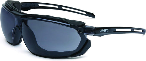 Uvex Honeywell Home UVEX by S4041 Tirade Sealed Safety Eyewear with Black Frame, Gray Lens and Uvextra Anti-Fog Coating, Black/Gray...