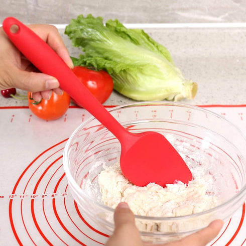 Basting Brush + Large Spatula Silicone Pastry Baking BBQ Sauce Marinade Meat Glazing Oil Brush Heat Resistant, Kitchen Cooking Baste Pastries Cake...
