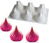 Spiral Castle Shape Silicone Molds Cake Decorating Tools Bakeware French Dessert Mousse Cake Mold Baking Cupcake Silicone Mousse Mold - 6 Cavities...