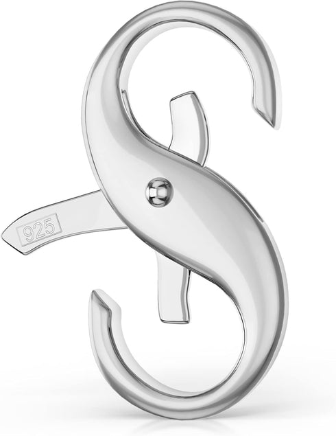 Bracelet Extender Silver - .925 Sterling Silver Necklace Extender Silver - Lobster Claw Clasps for Jewelry Making Finding Repair Kit Lobster Clasp...