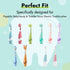 Papablic Replacement Toothbrush Heads - 4 Count | Compatible with Papablic BabyHandy & Toddler Sonic Electric Toothbrushes (18-36 Months)...