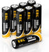 EBL AA Rechargeable Batteries, 1.2V 1100mAh High Capacity AA Battery for Solar Garden Lights (Pack of 8)...