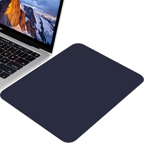 Mouse Pad, Large PU Leather Mousepad with No Logo Design, Computer Mouse Mat with Non-Slip Suede Base for Gaming, Desk, Wireless, Laptop, Travel, ...