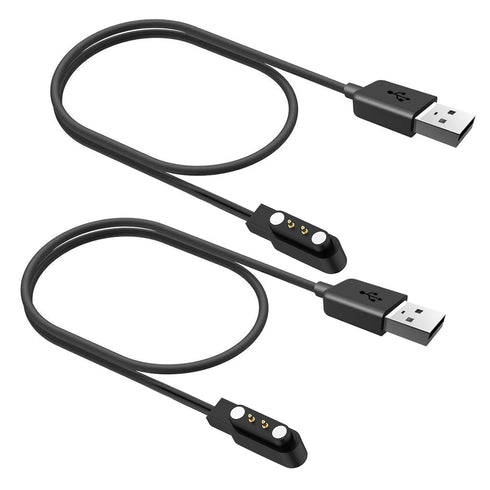 2-Pack Smart Watch Charger Magnetic Compatible with WalkerFit Smart Watch M6 Ultra, Magnetic USB Charging Cable for Other Smartwatchs with 4mm/0.1...