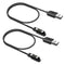 2-Pack Smart Watch Charger Magnetic Compatible with WalkerFit Smart Watch M6 Ultra, Magnetic USB Charging Cable for Other Smartwatchs with 4mm/0.1...