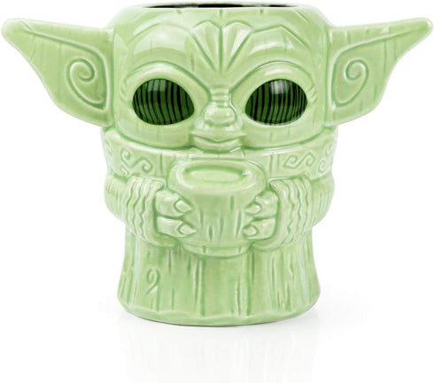 Geeki Tikis Star Wars: The Mandalorian The Child Baby Yoda Mug | Official Star Wars Collectible Tiki Style Ceramic Cup | Holds 16 Ounces...