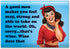 4 Pack Refrigerator Magnets - Funny Fridge Magnet - Perfect Housewarming Gift, or Gift for Women Friends...