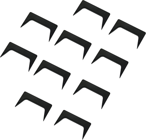 10PCS Pinch Dogs Woodworking 1.5inch Wood Clamps Square Back Tapered Legs Woodworking Glued Panel Table Stool Top Plank Edge Post Assembly Clampin...