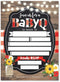Hadley Designs 25 Baby Shower Invitations, Sprinkle Invite For Boy or Girl, Coed Rustic Barbeque Gender Neutral Reveal, Cute Fill or Write In Blan...