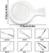 Spoon Rest for Kitchen, Ceramic Spoon Holder for Stove Top, Cooking Spoon Holder?Coffee Spoon Holder,Heat Resistant Utensil Rest for Countertop, D...
