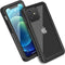 iPhone 12 mini Waterproof Case, Shockproof Dustproof Snowproof Fully-Body Protective Cover with Screen Protector Clear Back New Designed for iPhon...