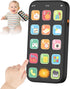 Bilingual Toy Phone Baby Phone with Sounds and Light, English/Spanish, Fun Early Learning Kids Smart Phone Baby Toys for 6-12 Months, Gift for 1 Y...