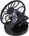 Electric Mini Solar Fan, Air Conditioner Cooling Cell Fan, Clip on Visor or Held by Hand, only Works in the Direct Sun...