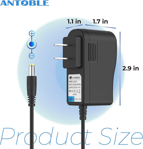 ANTOBLE Charger Compatible with Halo Bolt 58830 Power Cord 44400 57720 1201 ACDC Air Compact Wireless Car Power Supply Jump Starter Cable Charger ...