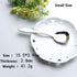Stainless Steel Soup Spoons,Table Spoons,Dinner Spoons,Rice Spoons,Special Square Design,Mirror Polish,Small Size(6.1 Inches Length,1.53 Inches Wi...