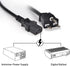 Power Extension Cord, NEMA 6-15P to C13 Power Cable, 10ft 16AWG Durable Power Extension Cable 240V, Stable Current, Anti-Aging, High Load Capacity...