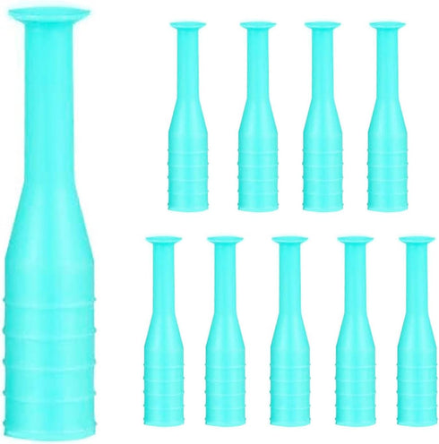 10 Pack Hard Contact Lens Remover & Insertion Tool,RGP Plunger Suction Cup for Hard Lenses(Green)...