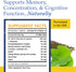Nutrition Essentials Nootropic Brain Support Supplement - Caffeine-Free Capsules That Support The Brain - Brain Support Pills with St. John's Wort...