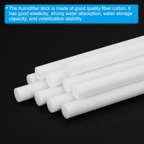 PATIKIL Humidifier Cotton Filter Sticks, 20 Pcs Refill Sticks Filter Wicks Replacement for USB Mini Humidifiers Portable Diffuser (2.76'' x 0.39''...