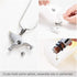 constantlife Hummingbird Cremation Jewelry Keepsake Stainless Steel Human Pet Urn Necklace for Ashes for Women Men Memorial Pendant...